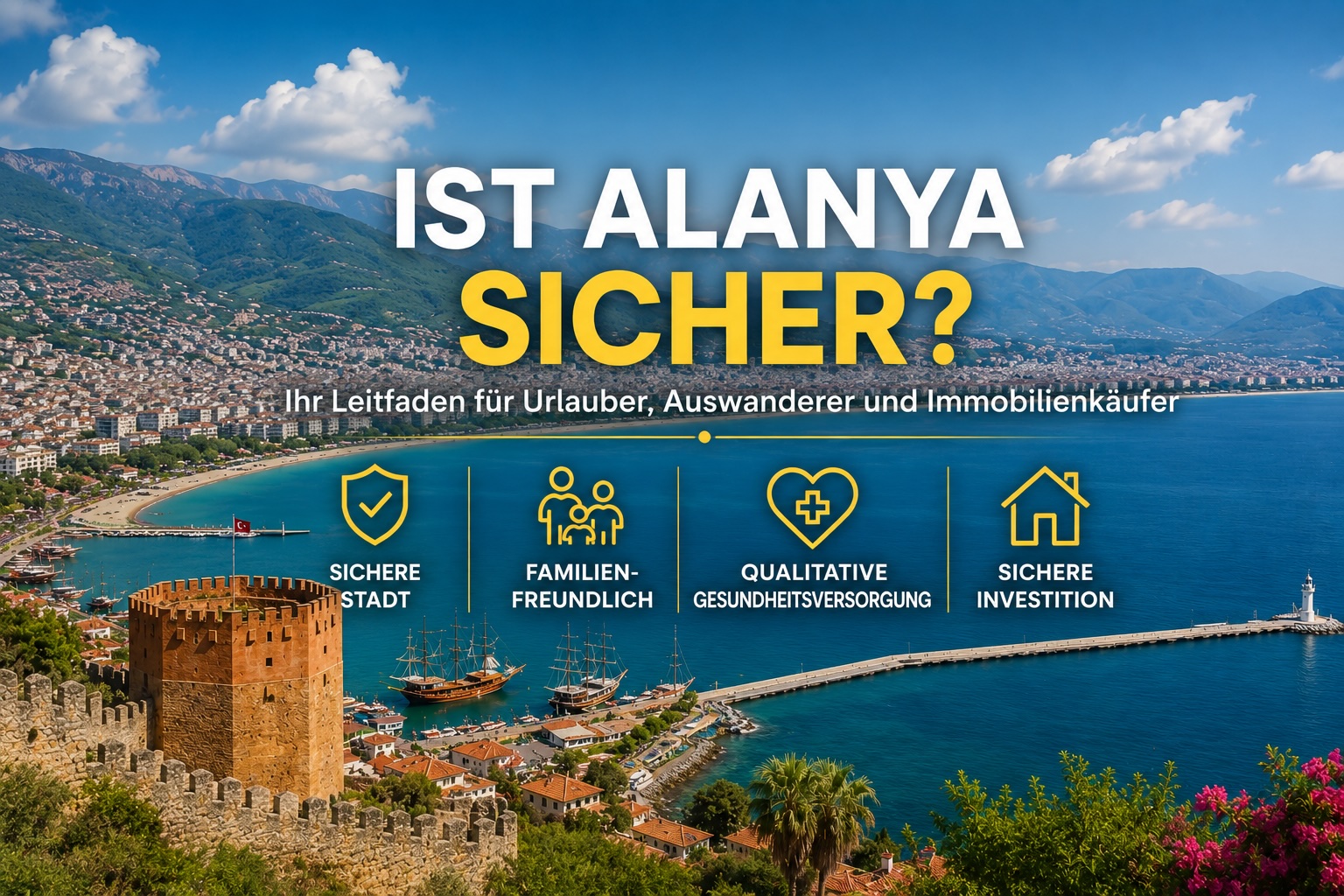 Ist Alanya sicher? Der komplette Leitfaden für Touristen, Auswanderer und Immobilienkäufer (2026)