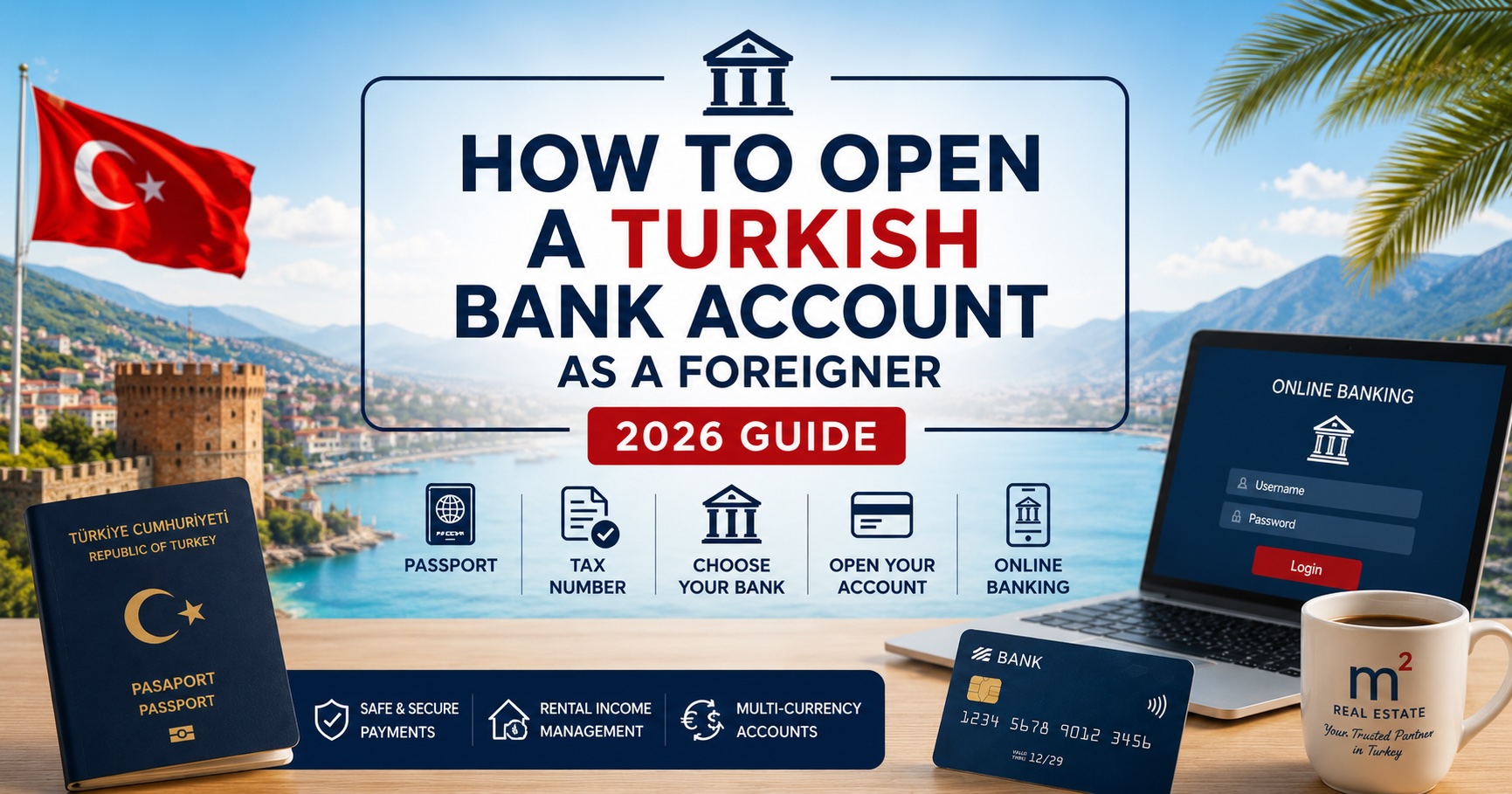 How to Open a Turkish Bank Account as a Foreigner: The Complete 2026 Guide