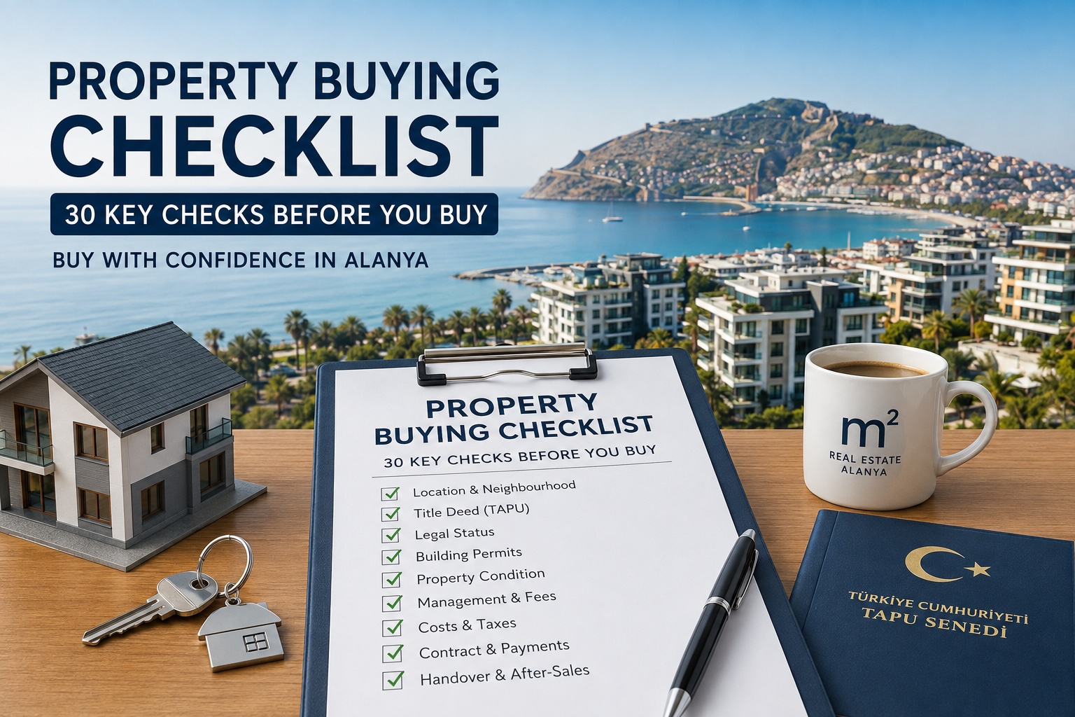 Property Buying Checklist in Alanya: 30 Essential Checks Before You Buy