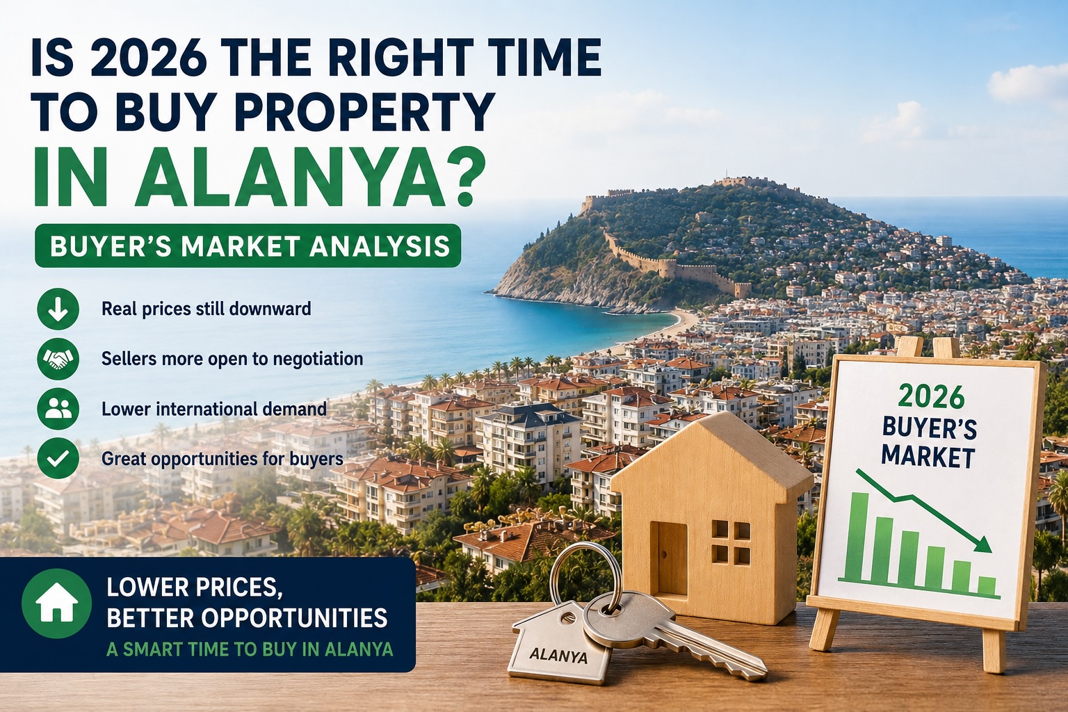 Is 2026 a Good Time to Buy Property in Alanya? A Buyer’s Market Analysis