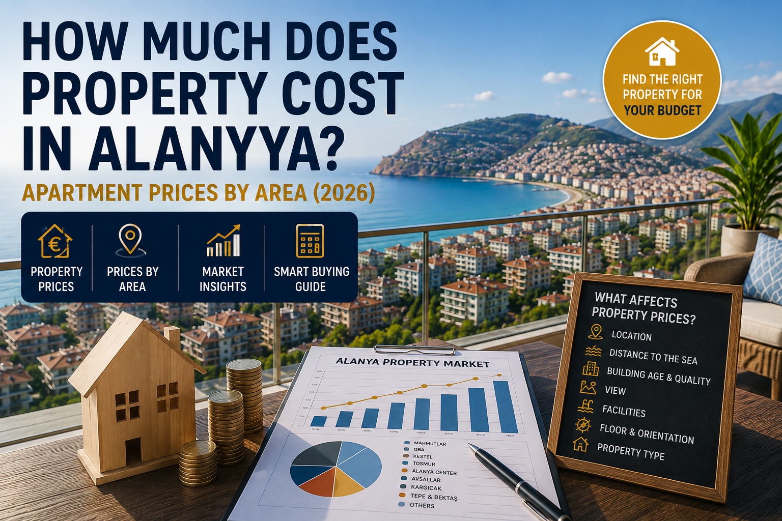How Much Does Property Cost in Alanya? Apartment Prices by Area (2026)