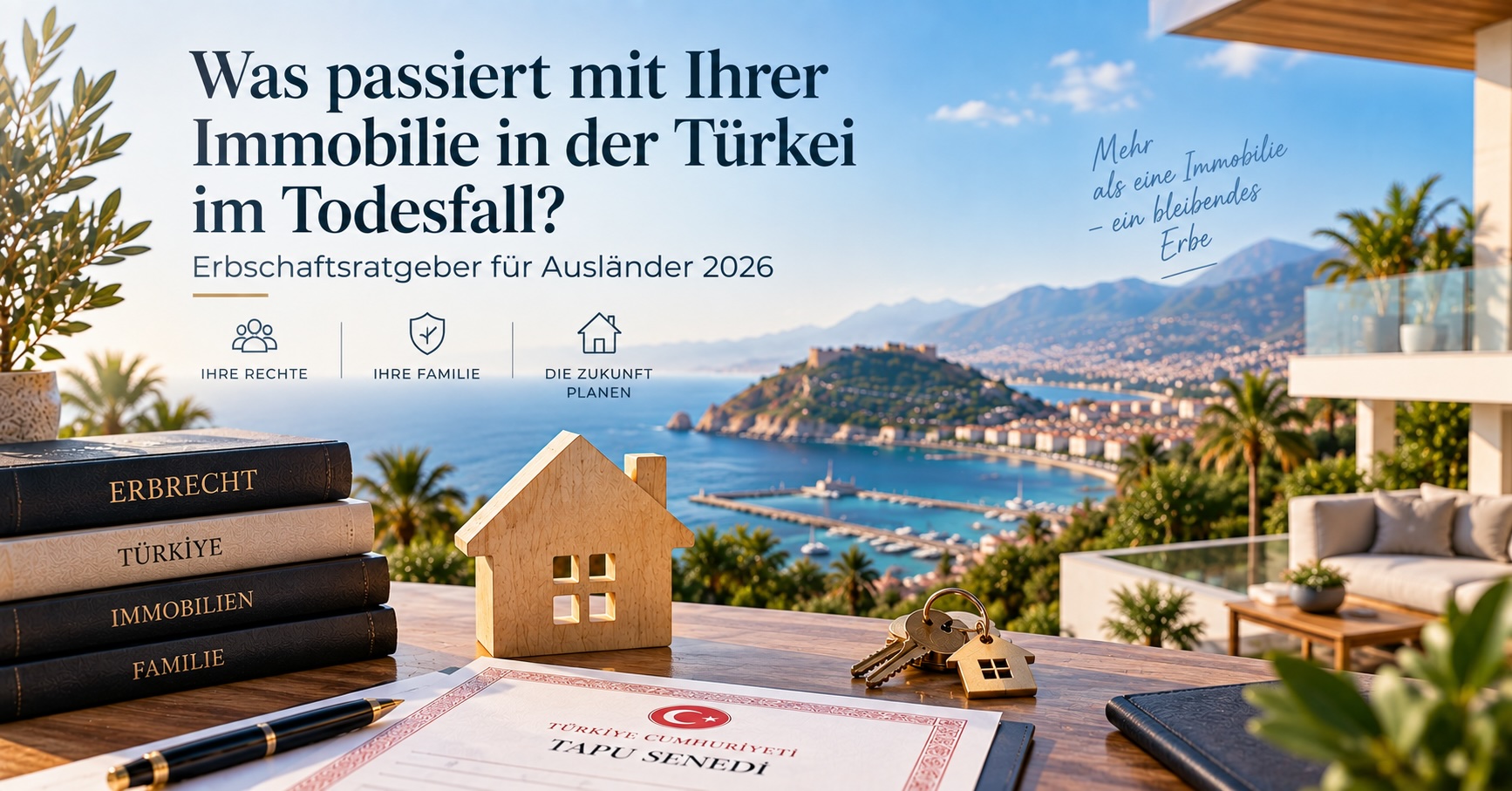 Was passiert mit Ihrer Immobilie in der Türkei im Todesfall? Erbschaftsratgeber für Ausländer 2026