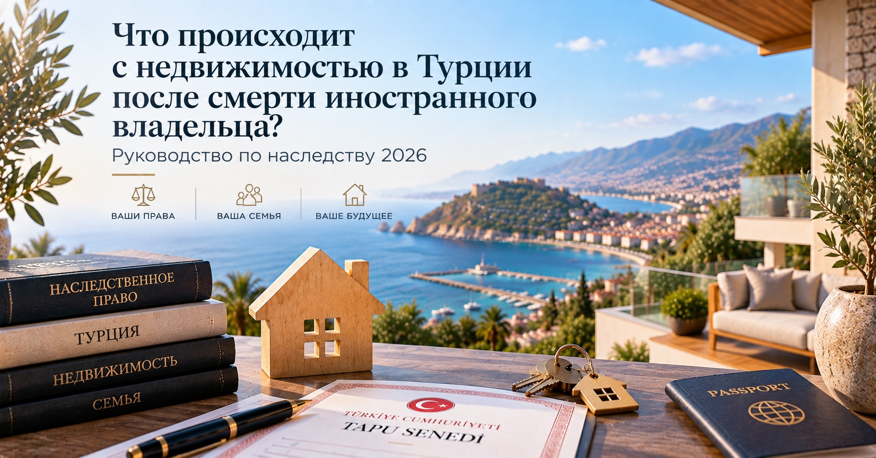 Что происходит с недвижимостью в Турции после смерти иностранного владельца? Наследство 2026