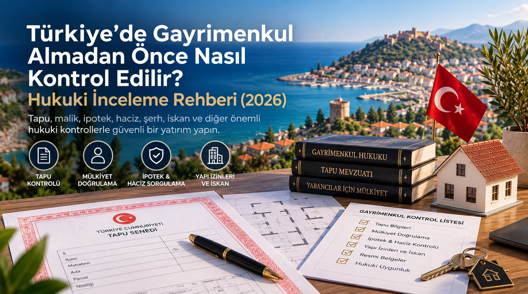 Türkiye’de Gayrimenkul Almadan Önce Nasıl Kontrol Edilir? Hukuki İnceleme Rehberi (2026)