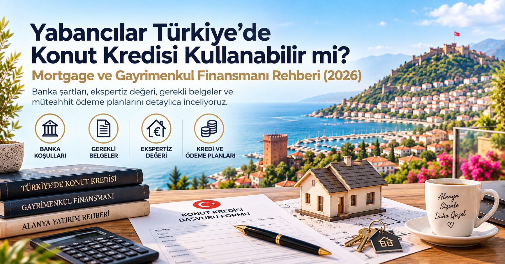 Yabancılar Türkiye’de Konut Kredisi Kullanabilir mi? Mortgage ve Gayrimenkul Finansmanı Rehberi 2026