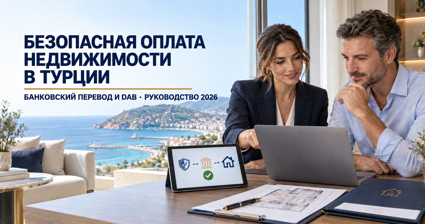 Как иностранцу безопасно оплатить недвижимость в Турции: банковский перевод и DAB (2026)