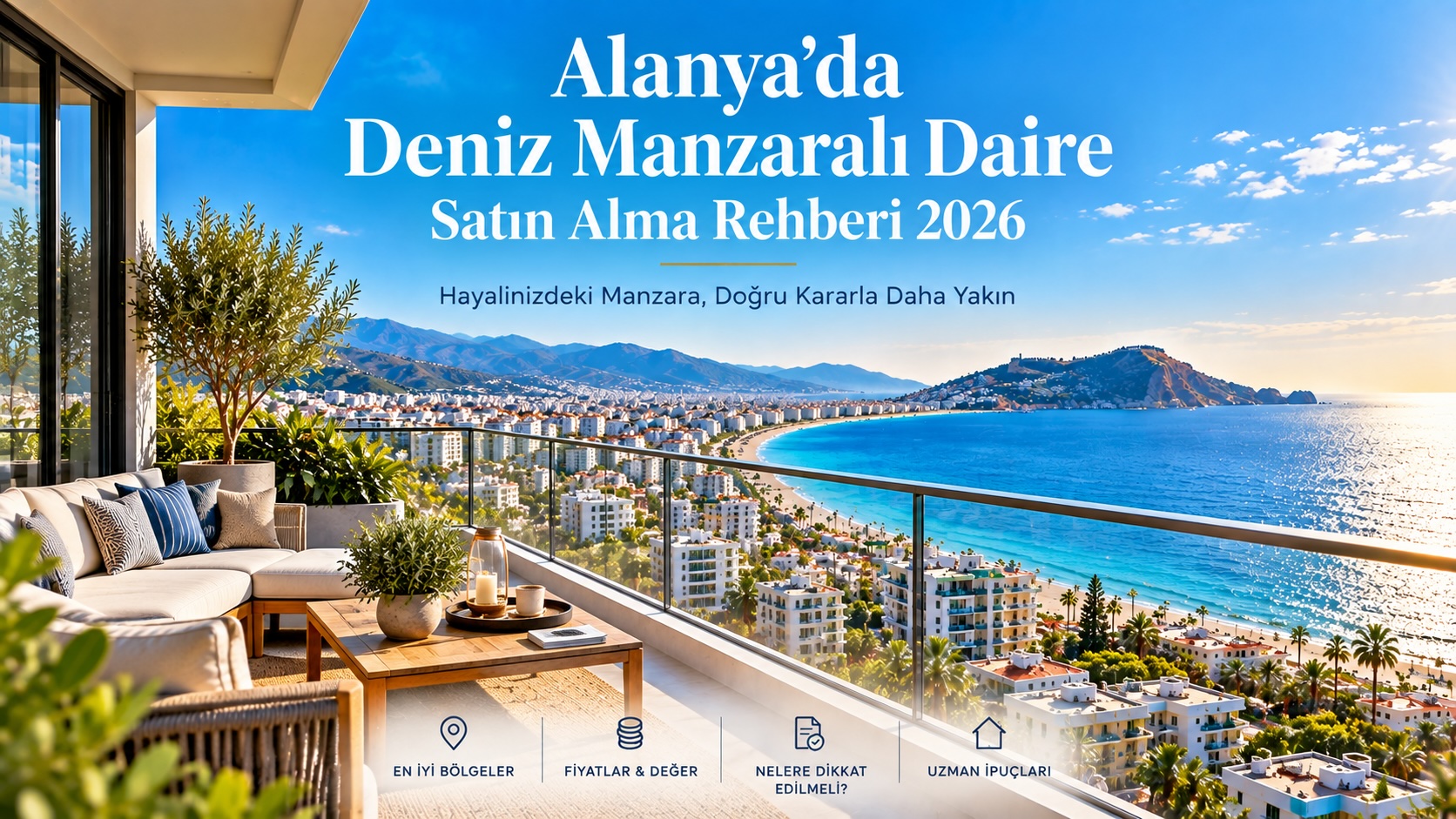 Alanya’da Deniz Manzaralı Daire Satın Alma Rehberi 2026