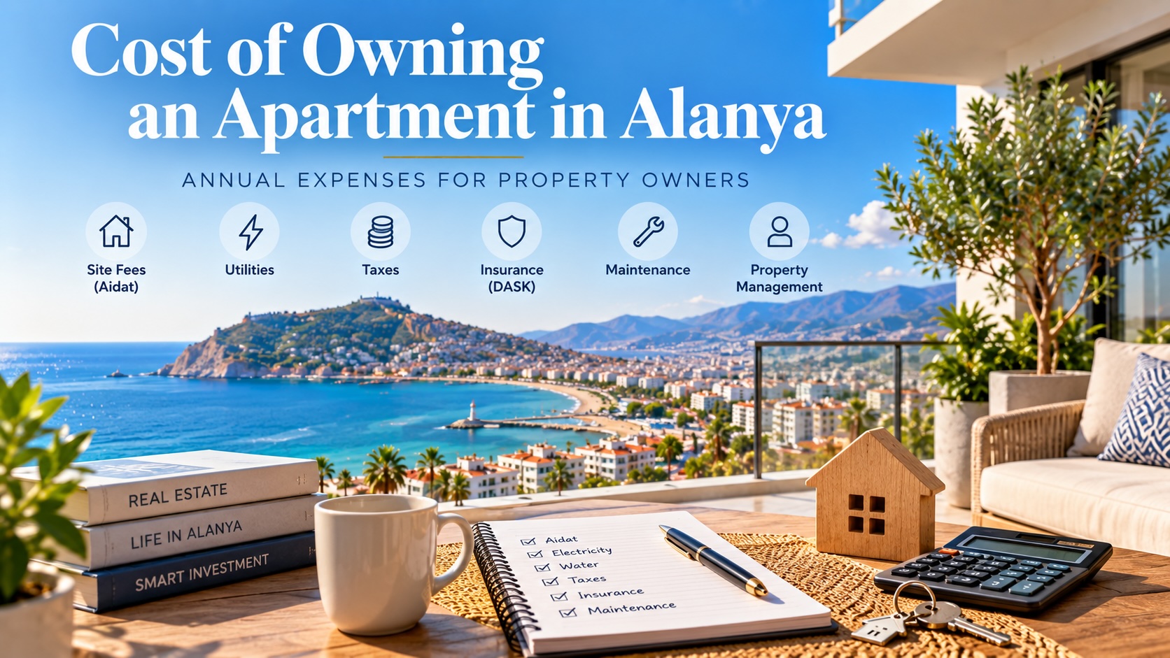 Cost of Owning an Apartment in Alanya: Annual Expenses for Property Owners
