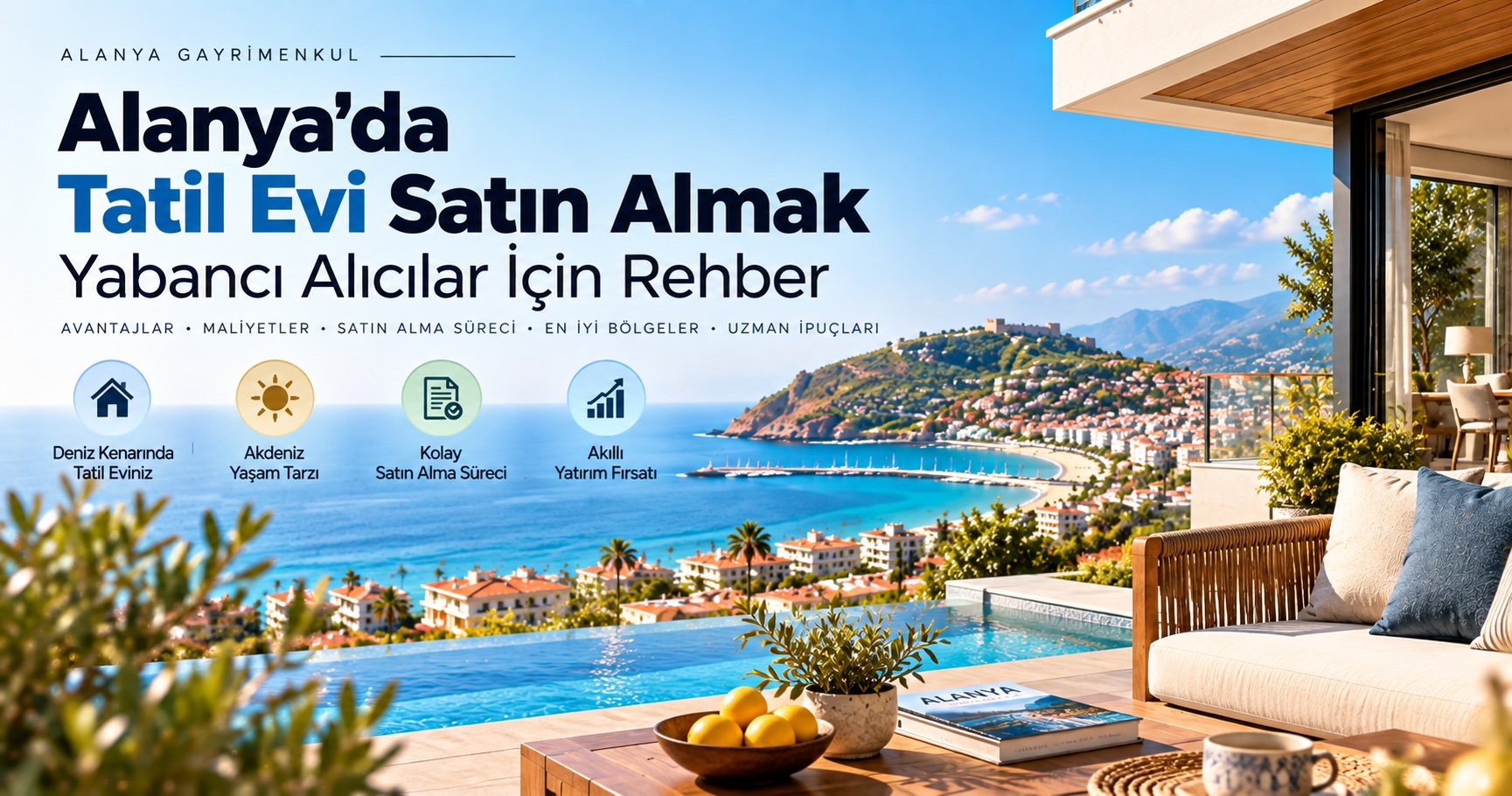 Alanya’da Tatil Evi Satın Almak: Yabancı Alıcılar Nelere Dikkat Etmeli?