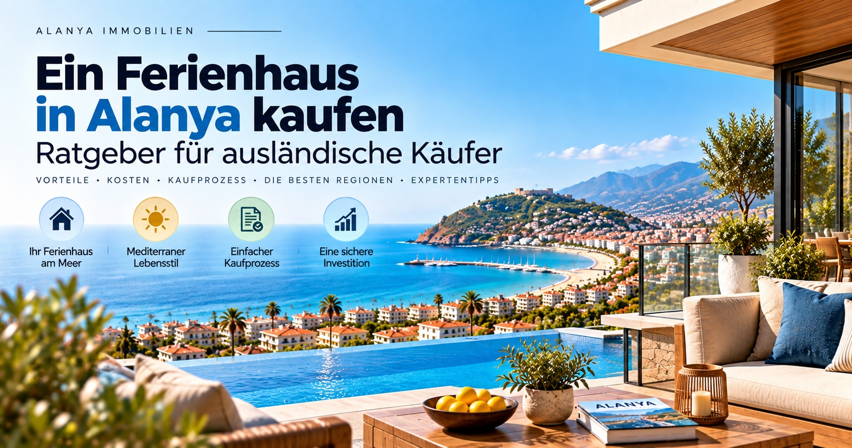 Ferienwohnung in Alanya kaufen: Was ausländische Käufer beachten sollten