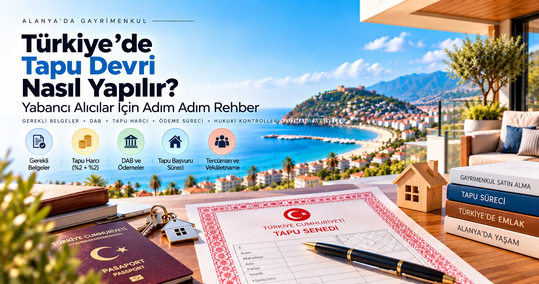 Türkiye’de Tapu Devri Nasıl Yapılır? Gayrimenkul Alıcıları İçin Adım Adım Rehber