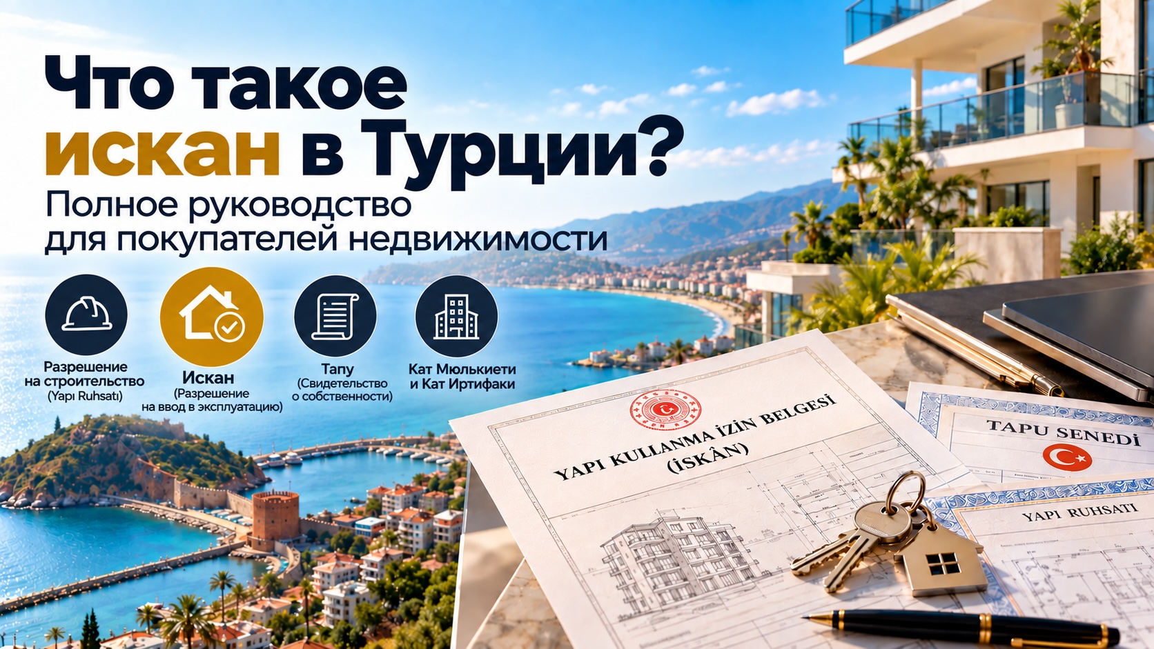 Что такое İskân в Турции? Что нужно знать перед покупкой недвижимости