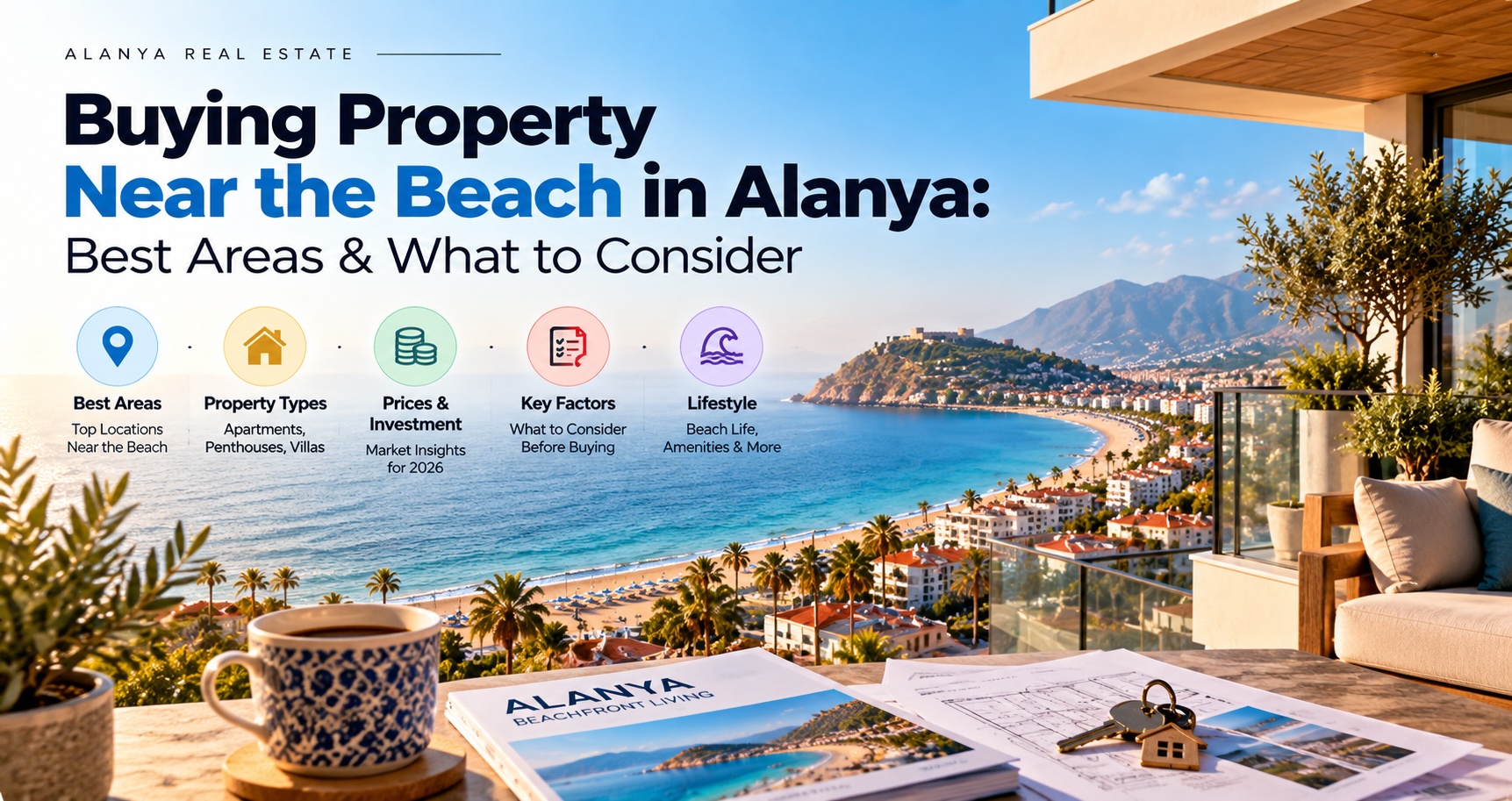 Buying Property Near the Beach in Alanya: Best Areas & What to Consider (2026)
