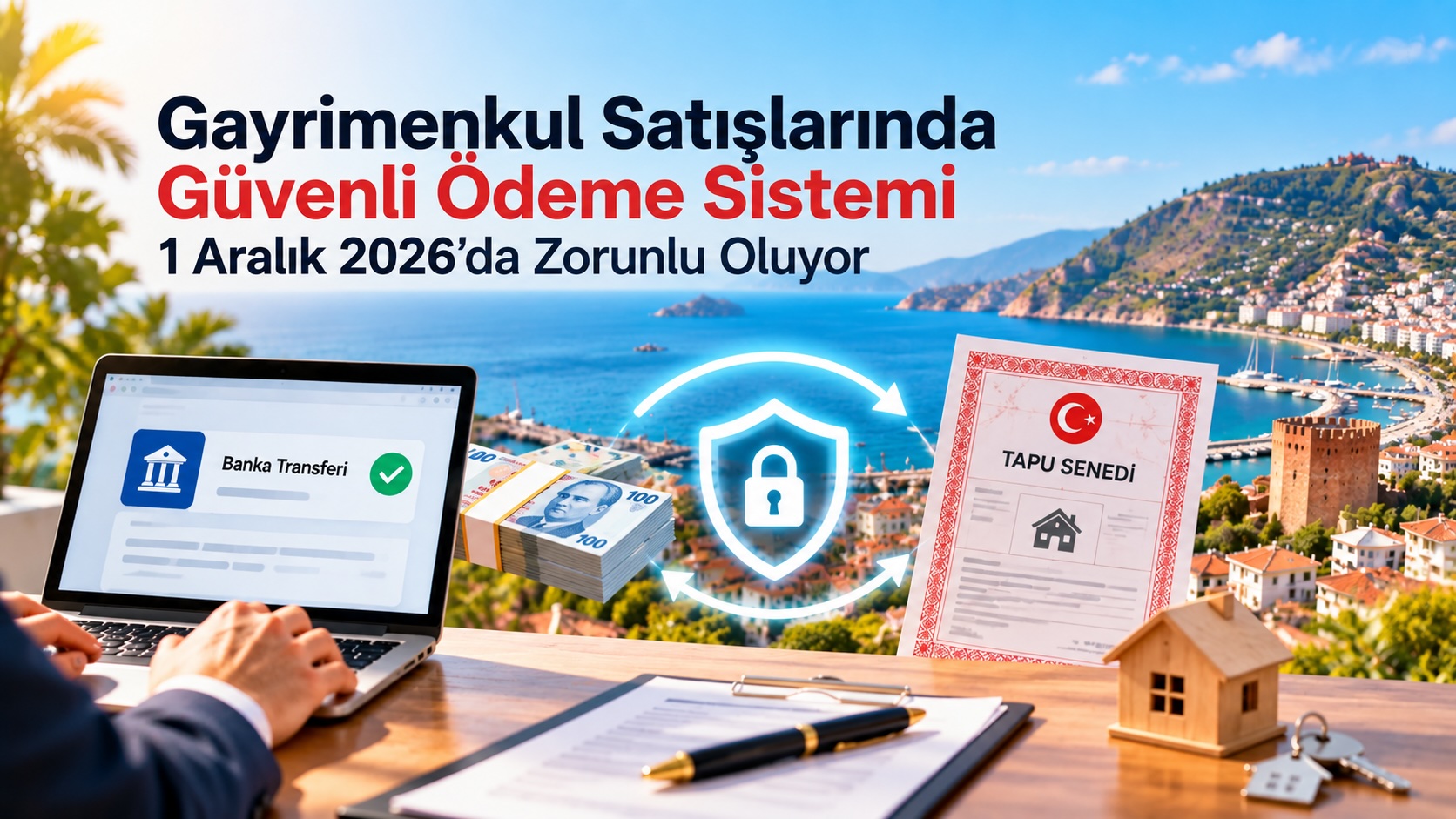 Gayrimenkul Satışlarında Güvenli Ödeme Sistemi: 1 Aralık 2026’da Ne Değişecek?