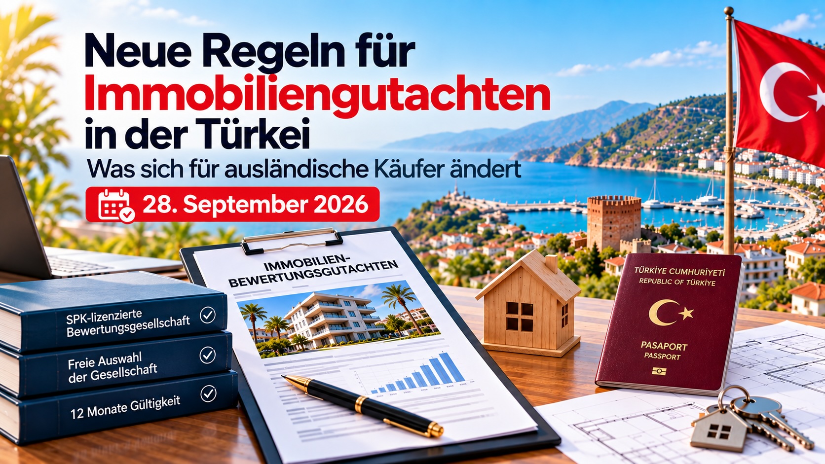 Neue Regeln für Immobiliengutachten in der Türkei: Was sich für ausländische Käufer ändert