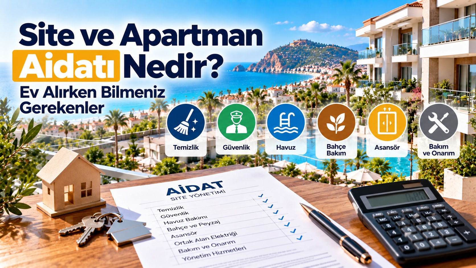 Site ve Apartman Aidatı Nedir? Ev Alırken Aidat Hakkında Bilmeniz Gerekenler