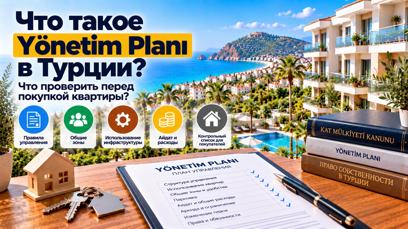 Что такое Yönetim Planı в Турции? Что проверить перед покупкой квартиры