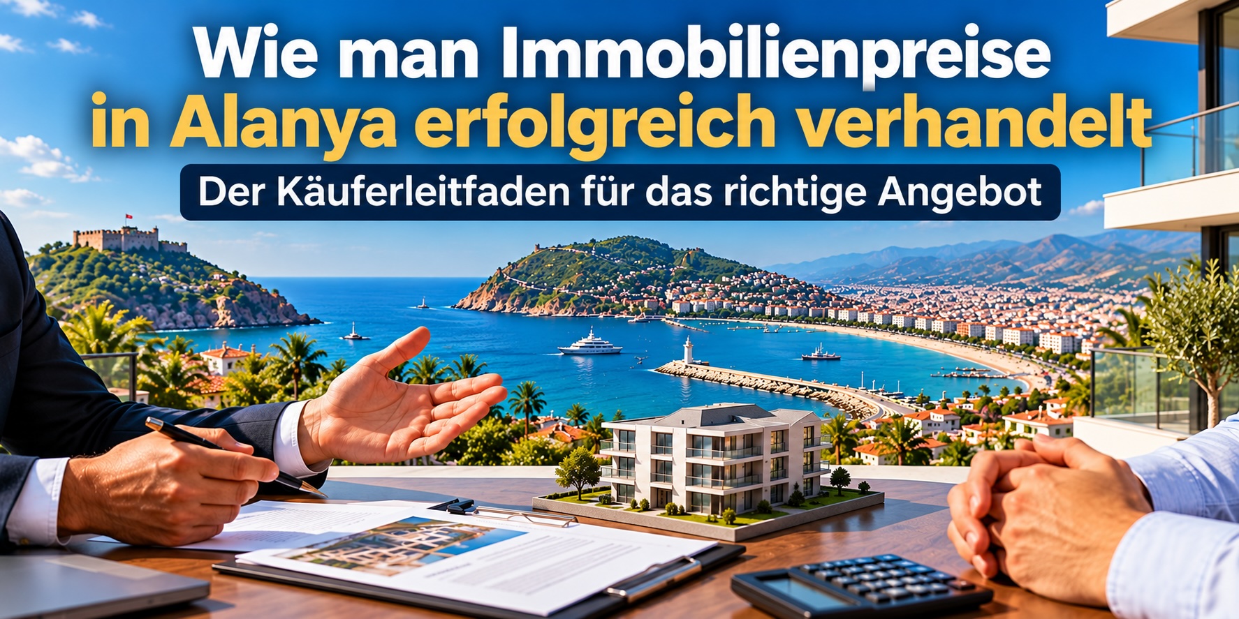 Immobilienpreise in Alanya verhandeln: So machen Käufer das richtige Angebot