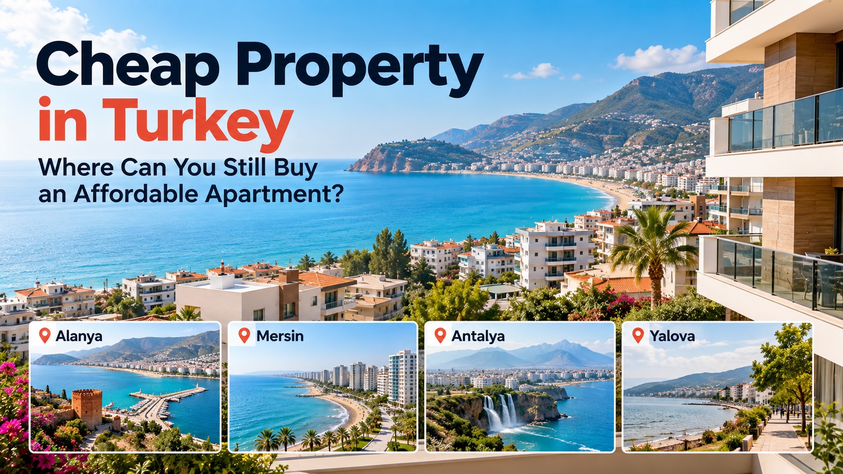 Cheap Property in Turkey: Where Can You Still Buy an Affordable Apartment?
