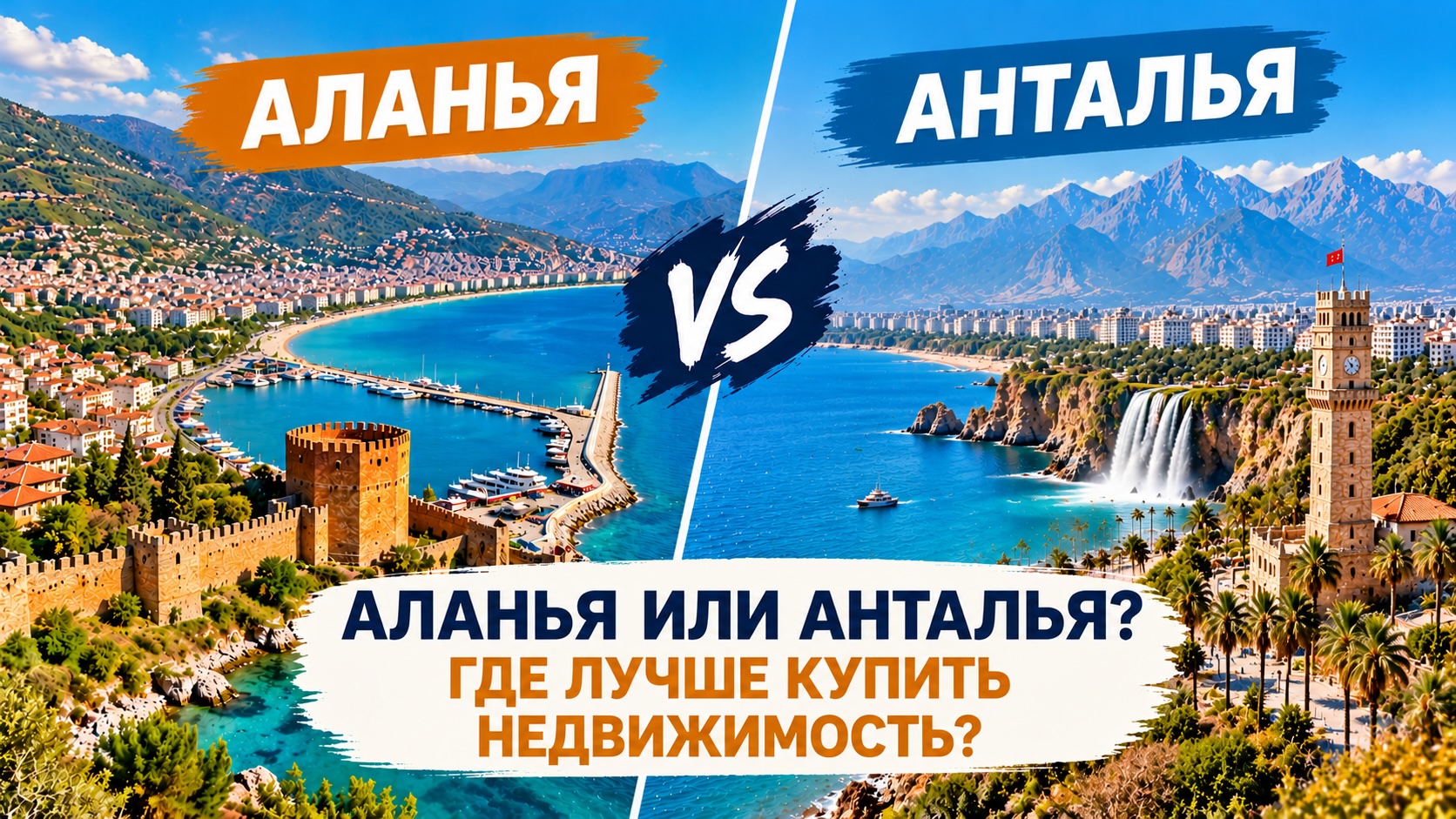 Алания или Анталия: где лучше купить недвижимость в Турции?