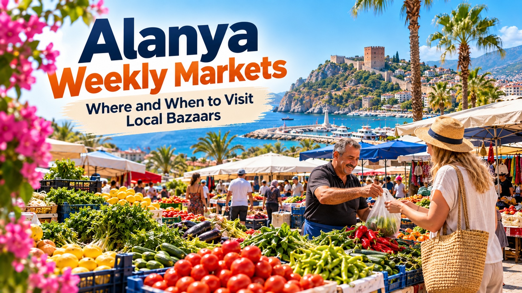 Alanya Weekly Markets: Where and When to Visit Local Bazaars
