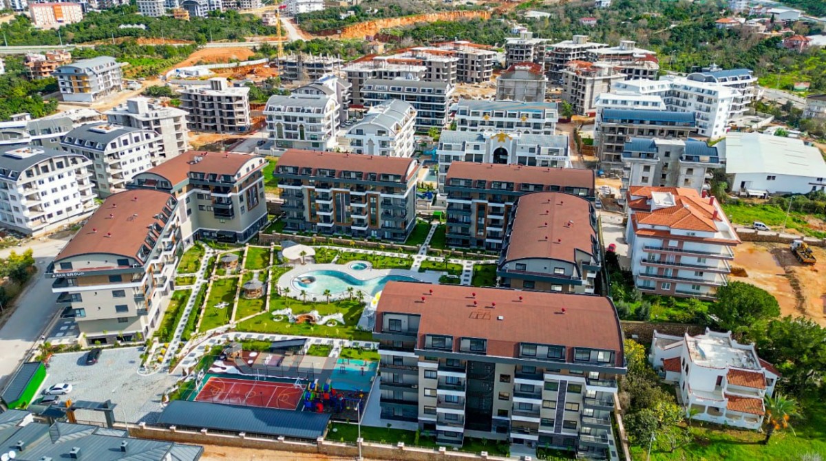 Großzügige 3+1 Wohnung zum Verkauf in Oba, Alanya | Wohnanlage mit exklusiven Freizeiteinrichtungen