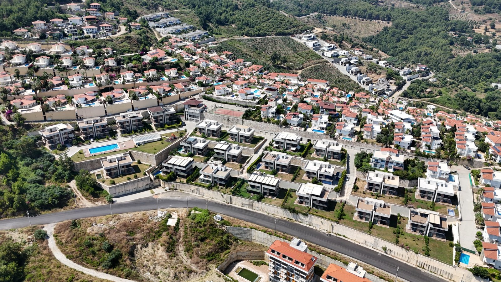 Furnished 3+1 Semi-Detached Villa for Sale in Kargıcak, Alanya