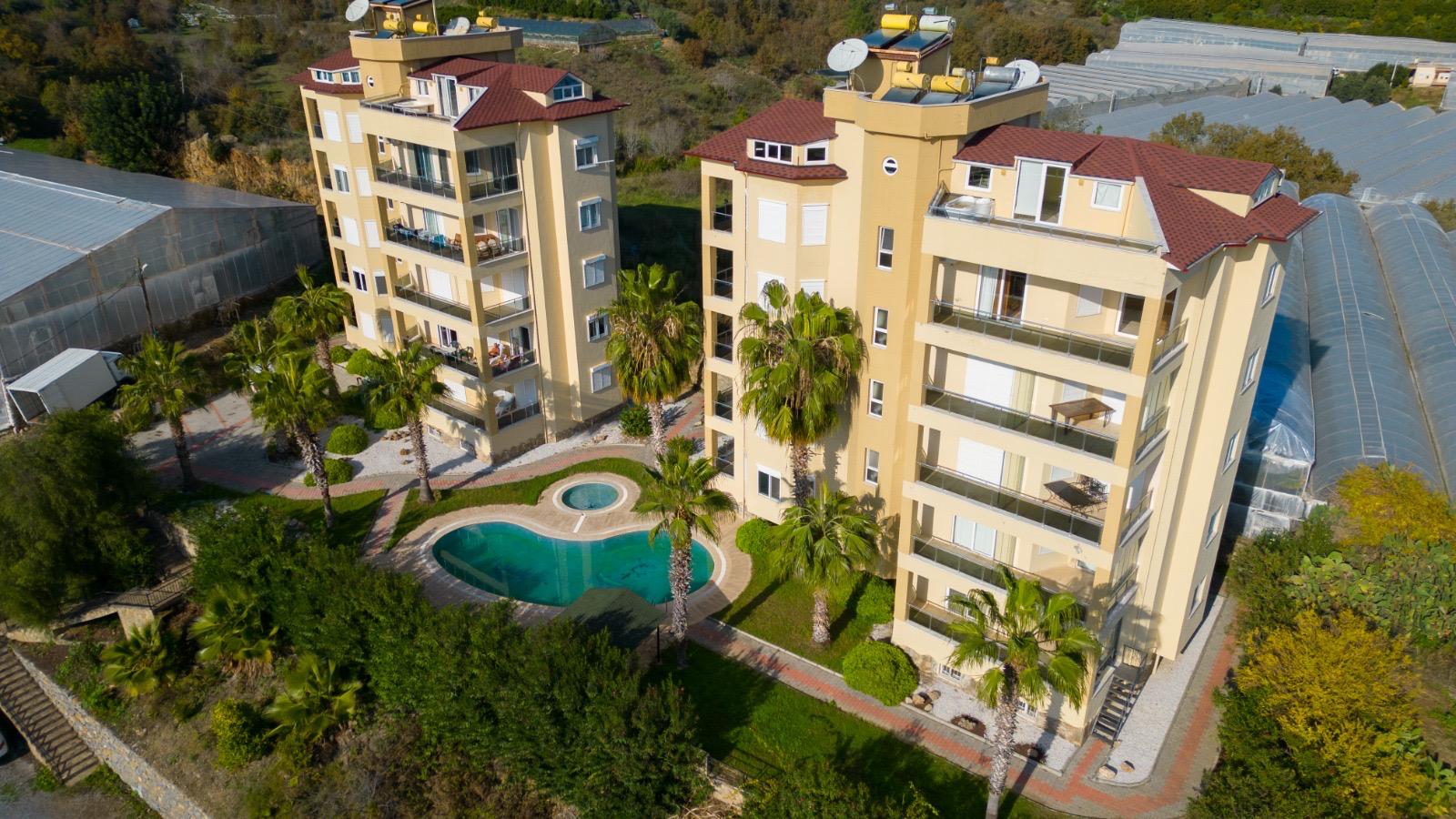 2+1 Furnished Apartment for Sale in Paradise Residence, Demirtaş, Alanya | 150 m²