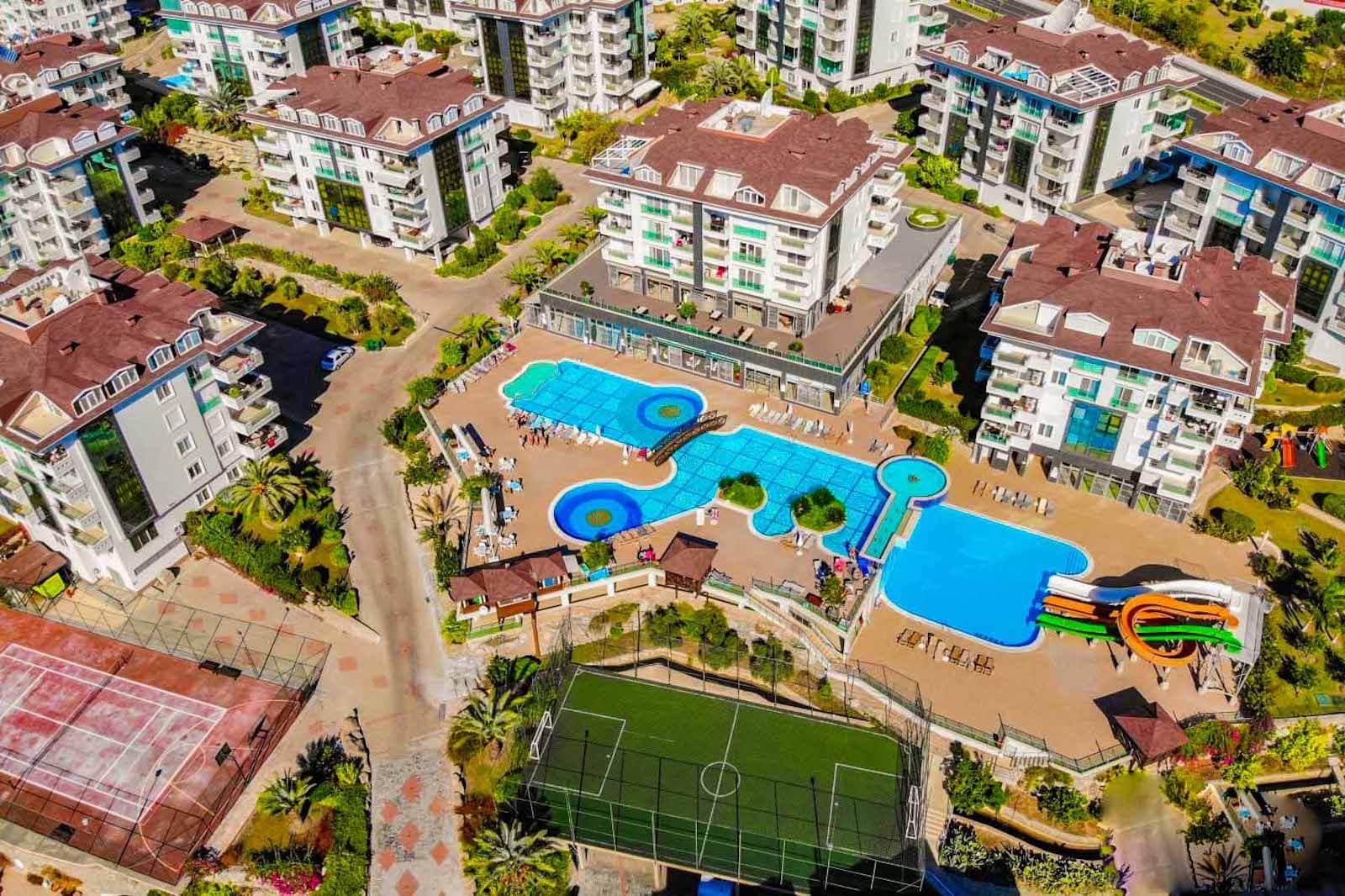 Luxury 5+1 Duplex Apartment for Sale in Oba Cikcilli, Alanya | Olive City Residence