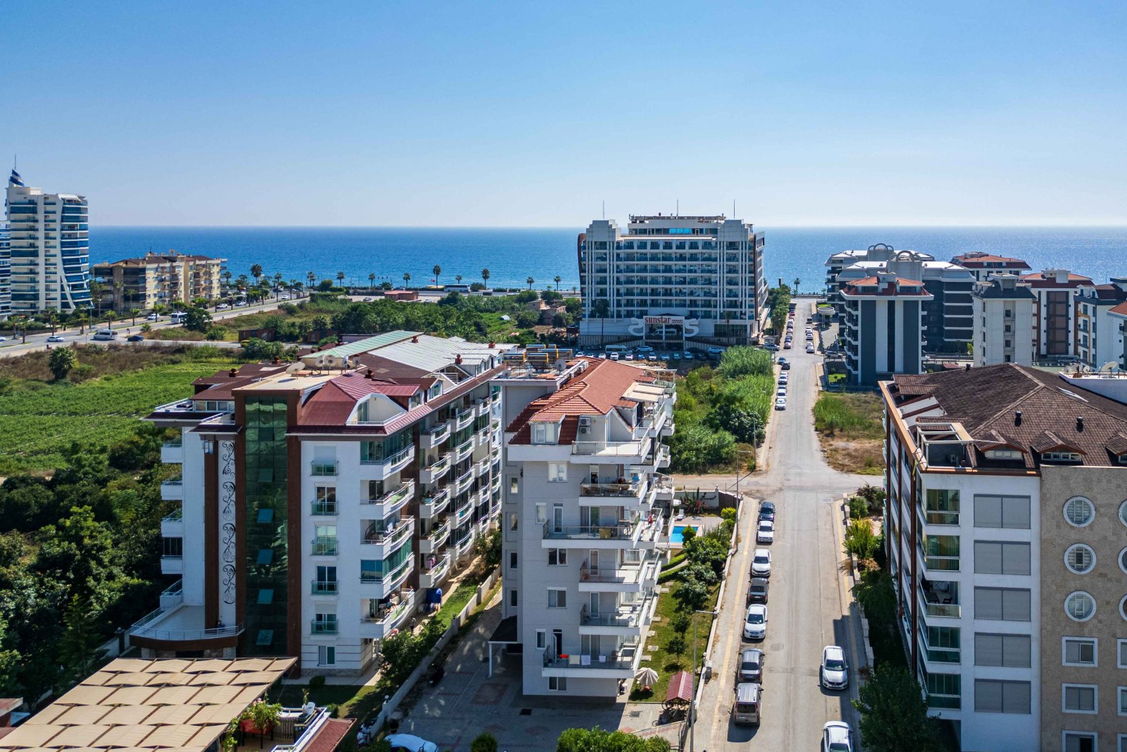 4+1 Sea View Furnished Apartment for Sale in Kestel Alanya | Talya Residence | 220 m²