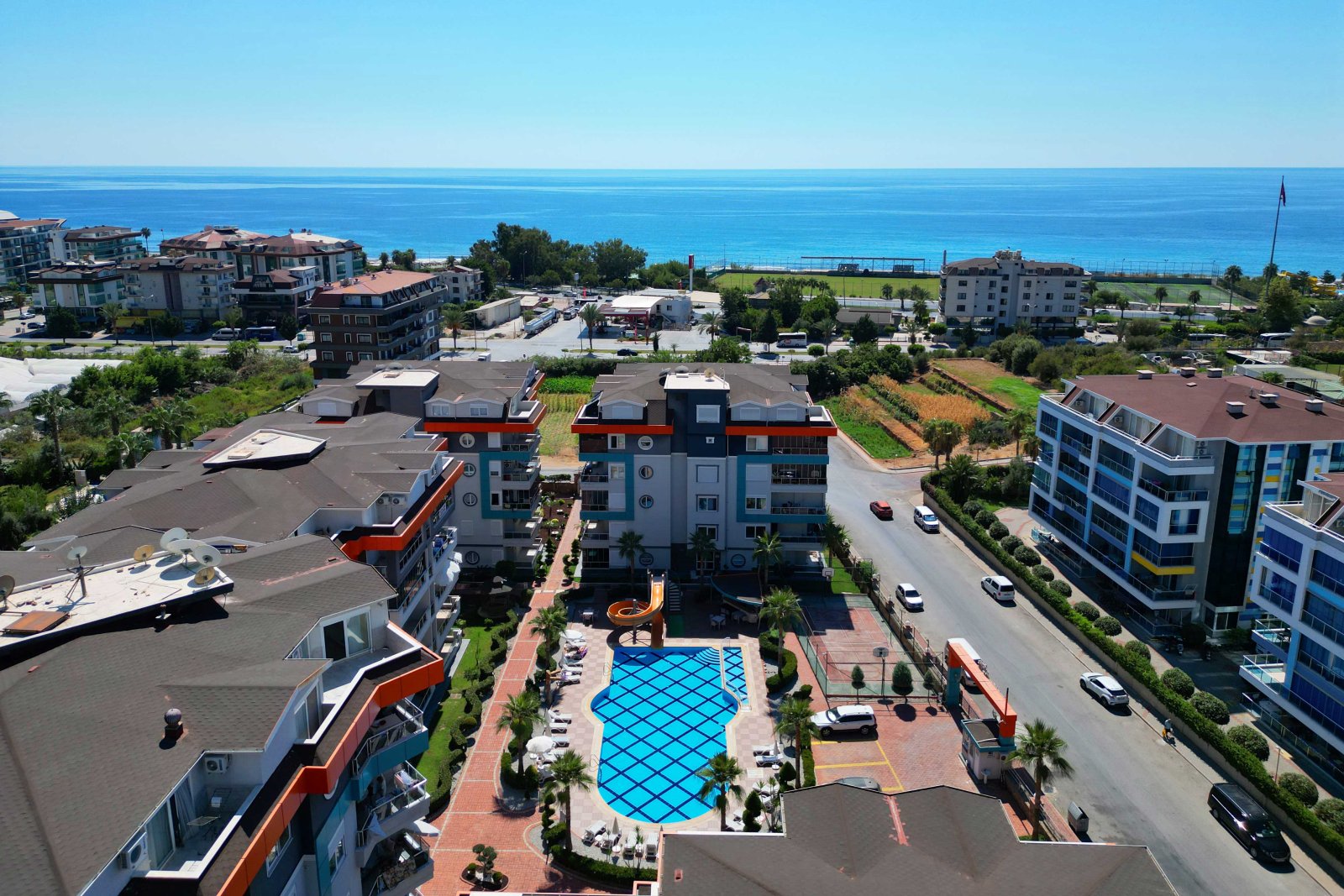 ALANYA KESTEL 4+1 DUBLEKS DENİZ VE KALE MANZARALI DAİRE | 180 M² | DENİZE 200 M