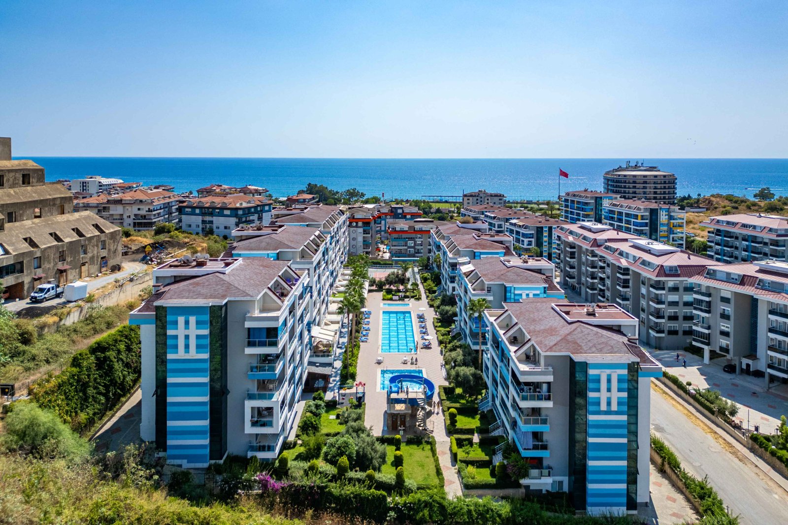 Aura Blue Residence Kestel Alanya 3+1 Duplex Apartment for Sale | 180 m² Fully Furnished