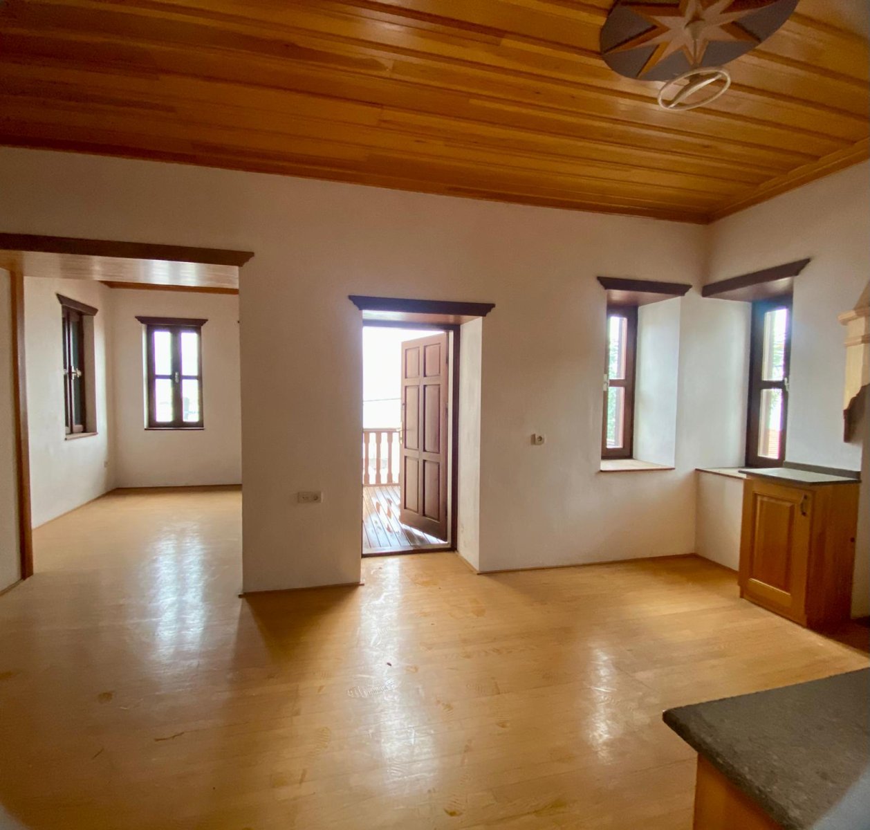 Renovated 2+1 Stone House with Garden for Sale in Alanya Center
